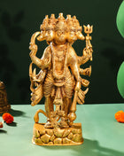 Brass Panchmukhi Hanuman Idol (18 Inch)