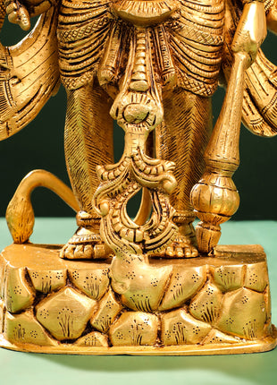 Brass Panchmukhi Hanuman Idol (18 Inch)