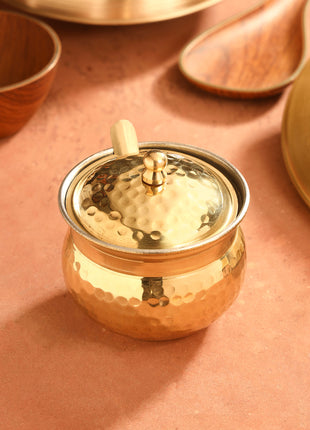 Brass Ghee Pot (3.5 Inch)