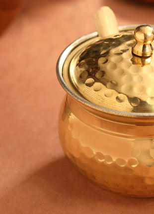 Brass Ghee Pot (3.5 Inch)