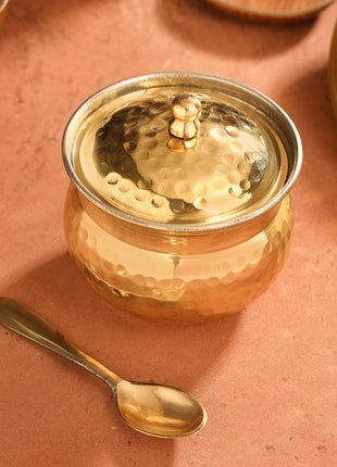 Brass Ghee Pot (3.5 Inch)