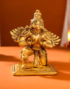 Brass Sitting Garuda Idol (5 Inch)