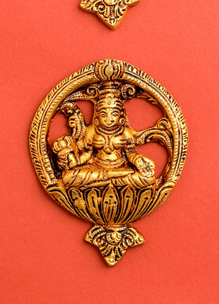 Brass Ashtalakshmi Hanging Plates Set