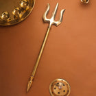 Brass Shiva Trishul (23 Inch)