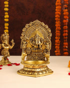 Brass Ganesha Diya/Lamp (10.5 Inch)