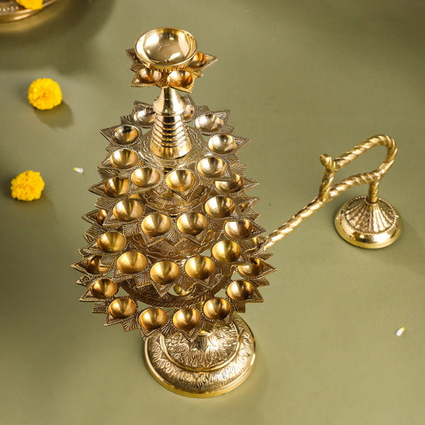 Brass Traditional Ganga Aarti (18 Inch)