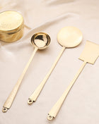 Brass Kitchen Ladles Set Of Three