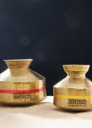 Brass Handa Chari Set Of Two