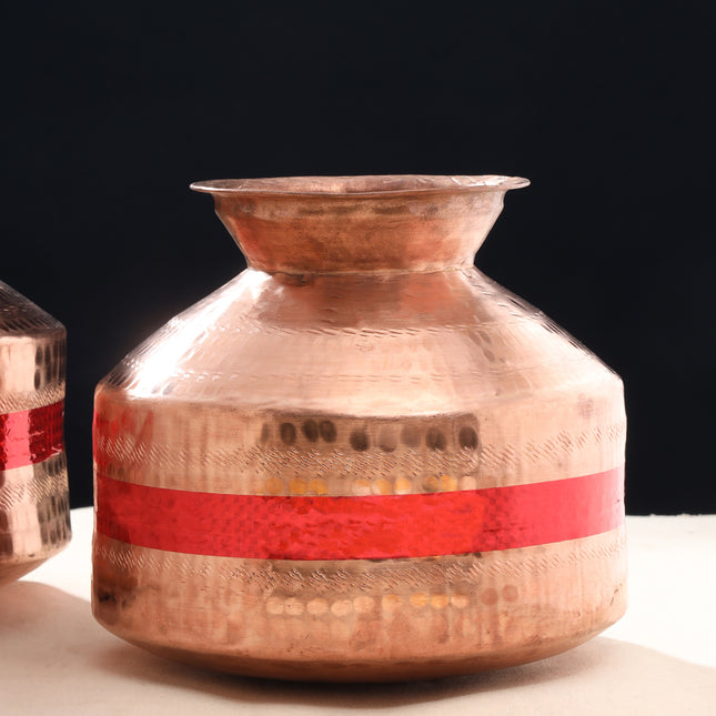 Copper Handa Chari Set Of Two