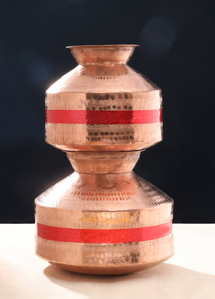 Copper Handa Chari Set Of Two