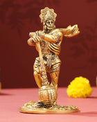 Brass Standing Hanuman Idol (7.2 Inch)