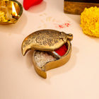 Brass Mango Sindoor/Chopda box (1 Inch)