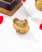 Brass Duck Sindoor/Kumkum Box (2 Inch)