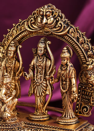 Brass Superfine Ram Darbar Statue (4 Inch)