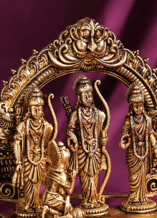 Brass Superfine Ram Darbar Statue (4 Inch)