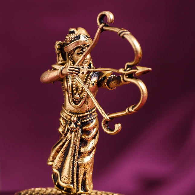 Brass Superfine Lord Ram Idol (2.5 Inch)