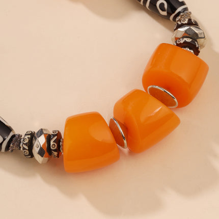 Resin Beaded Necklace