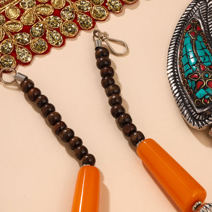 Resin Beaded Necklace