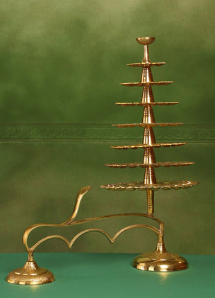 Brass Traditional Ganga Aarti (24 Inch)