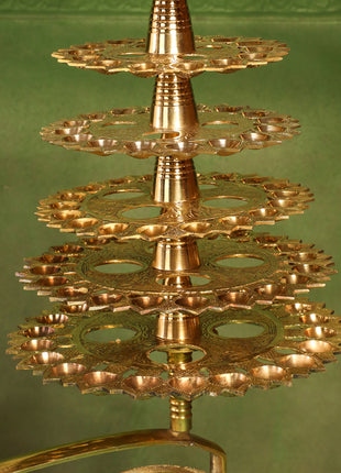 Brass Traditional Ganga Aarti (24 Inch)