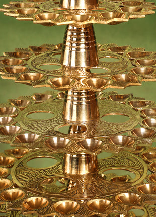 Brass Traditional Ganga Aarti (24 Inch)