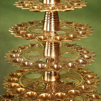Brass Traditional Ganga Aarti (24 Inch)