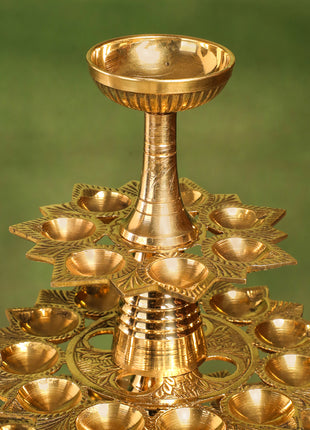 Brass Traditional Ganga Aarti (24 Inch)