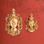 Brass Tara Face Wall Hanging