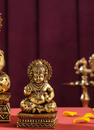 Brass Superfine Kuber Maharaj Idol