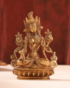 Brass Tara Devi Idol (6 Inch)