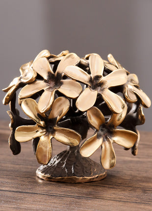 Brass Plant Table Decor (4.5 Inch)