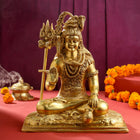 Brass Lord Shiva Statue (15 Inch)