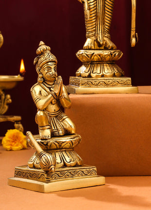 Brass Ram Darbar Idols Set