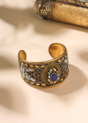 Brass Stone Bracelet