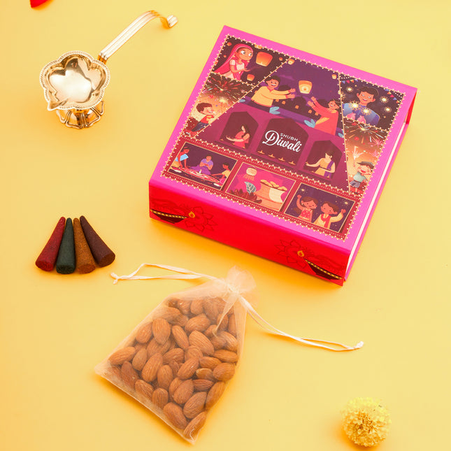 Brass Diya Festive Gift Hamper
