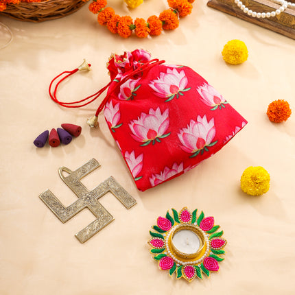 Brass Gift Festive Potli/Hamper