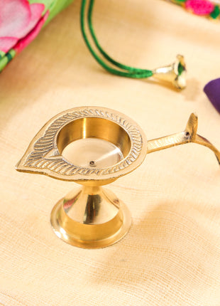 Brass Diya Festive Potli/Hamper