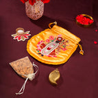 Mango Sindoor Box Potli Bag