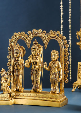 Brass Ram Darbar Statue (12 Inch)