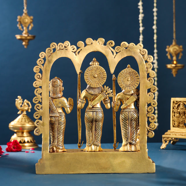 Brass Ram Darbar Statue (12 Inch)