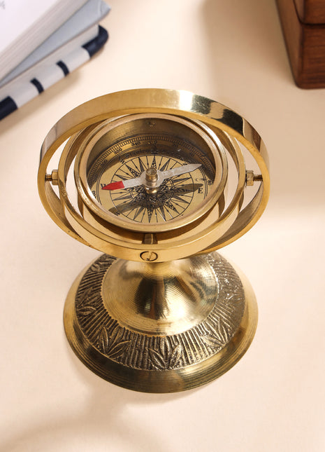 Buy Sundial Compass- Antique Brass Nautical compasses online shop sale