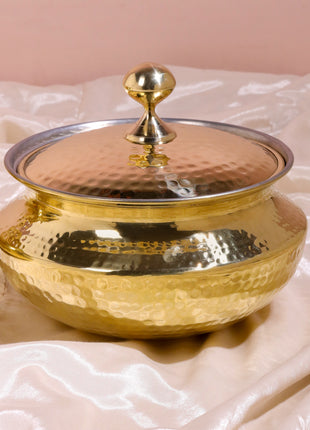 Brass Patila with Lid