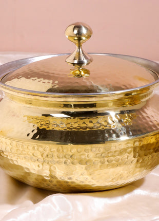 Brass Patila with Lid