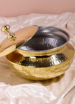 Brass Patila with Lid