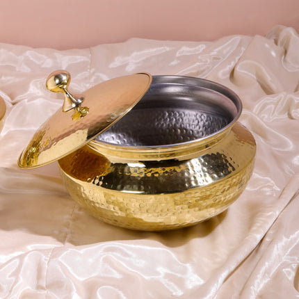 Brass Patila with Lid