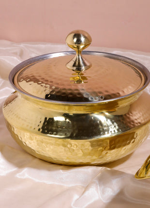 Brass Patila with Lid