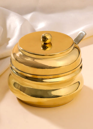 Brass Ghee Pot (3.8 Inch)