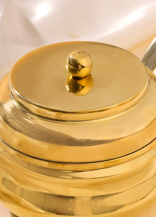 Brass Ghee Pot (3.8 Inch)