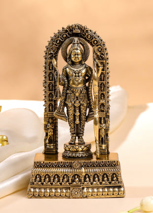 Brass Superfine Lord Ram Idol (6 Inch)