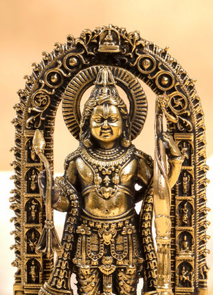 Brass Superfine Lord Ram Idol (6 Inch)